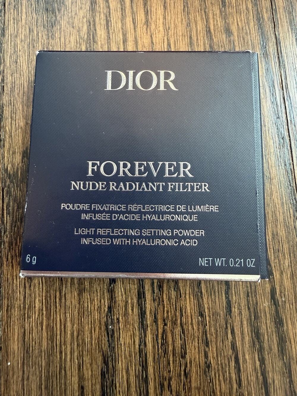 Dior Forever Nude Radiant Filter Blurring Setting Powder (00 Luminescent) NIB